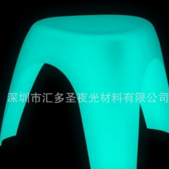 夜光粉 厂家生产 高效高亮夜光凳子专用彩色夜光粉注塑专用夜光粉图1