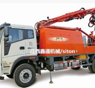 江西鑫通机械CSP-30型车载式混凝土湿喷台车图3