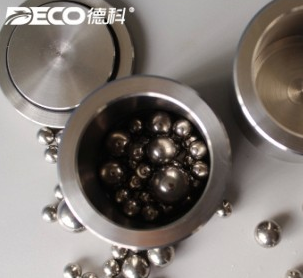 DECO德科耐磨304型不锈钢球磨罐行星式球磨机不锈钢研磨罐0.25L图2