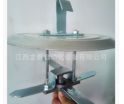 十字圆盘挂具 涂装吊具 旋转器图3