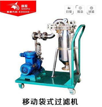 工业废水专用不锈钢袋式过滤机图2