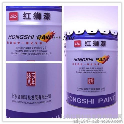 红狮 ** 环氧石墨希锌粉底漆 H0624 底漆 防腐 重防腐涂层的配套底漆图5