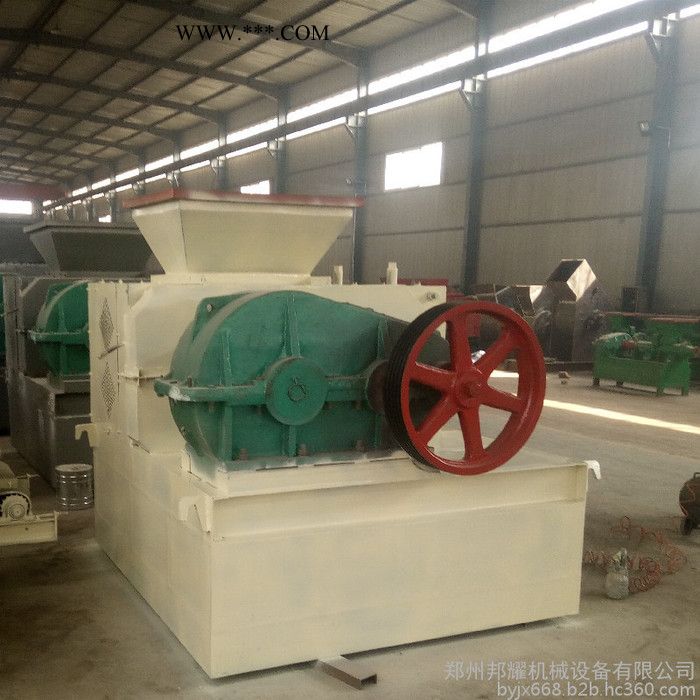 焦炭煤粉压球机  铝粉压球机  邦耀400型矿渣型煤压球机图2