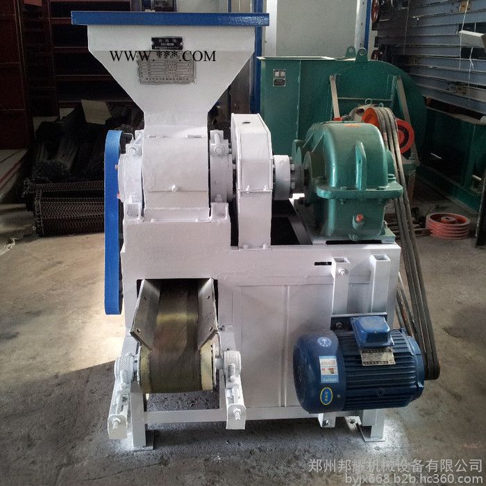 焦炭煤粉压球机  铝粉压球机  邦耀400型矿渣型煤压球机图4