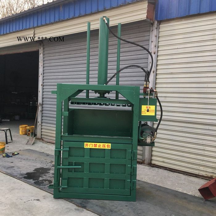 废铁丝铁屑金属压块机 钢筋铁粉压块成型机 启航加厚材质耐用型金属废料液压打包机图4