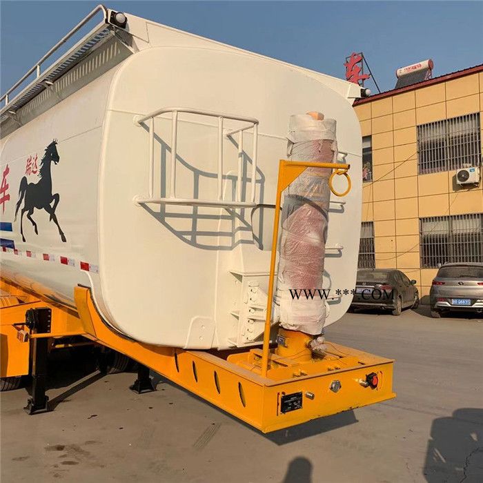 新型铁粉罐式后翻半挂车  后翻罐式自卸车 轻型罐式后翻车 **图7