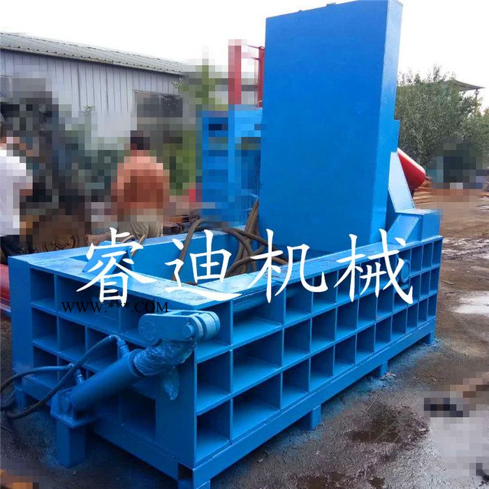 睿迪牌废铝屑金属压块打包机 铁屑铁粉铁丝金属压块机图4