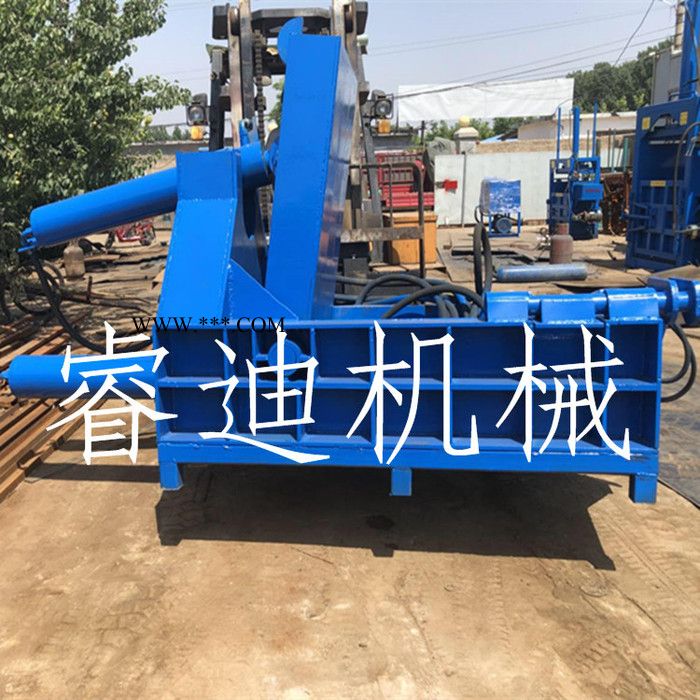 睿迪牌废铝屑金属压块打包机 铁屑铁粉铁丝金属压块机图7