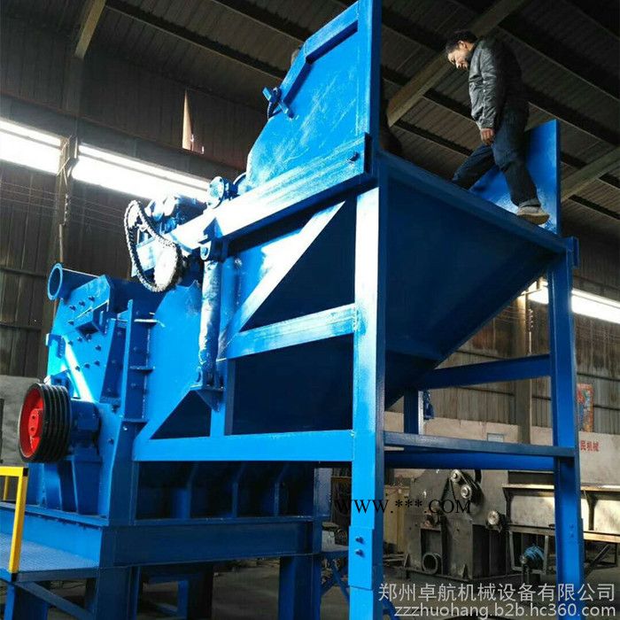 多型号废旧钢板液压破碎机 废钢废铁粉碎机 废旧金属破碎机生产线图3