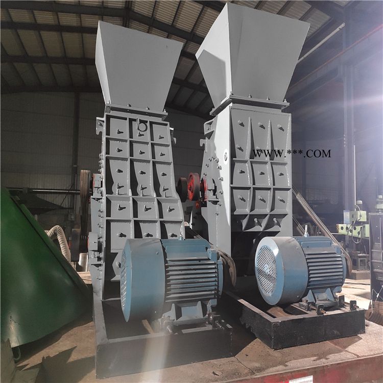 豫晓重工现货供应YX-600*600双级粉碎机铁矿破碎机废铁粉碎机图1