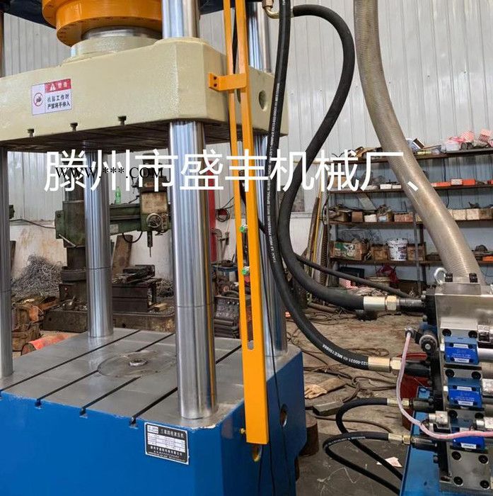315吨铁粉压饼机，滕州盛丰金属粉末成型压力机，压块液压机图5