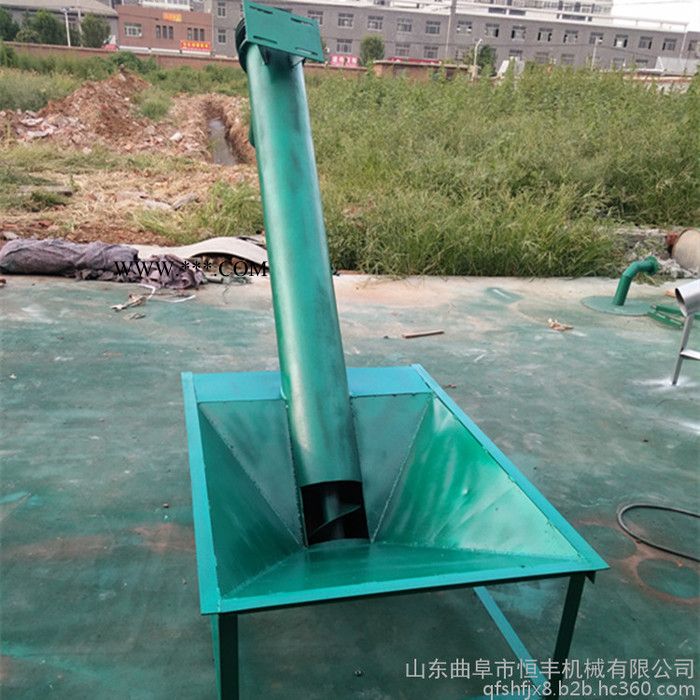 定做铁管螺旋输送机 管式绞龙提升机 倾斜式铁粉上料机图5
