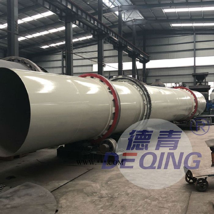 【河南德青】提供滚筒烘干机 铁粉转筒干燥机  石墨粉烘干机图3