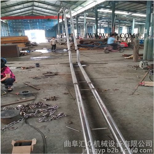 铁粉管链输送机 可弯曲管链输送机 垂直水平管链提升机图5