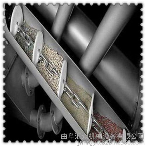 铁粉管链输送机 可弯曲管链输送机 垂直水平管链提升机图3