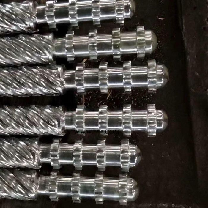 螺杆喷合金粉设备_立式注塑机螺杆_65熔喷布机单螺杆图2