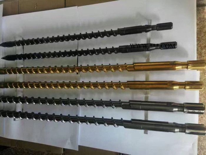 螺杆喷合金粉设备_挤出机螺杆_65熔喷布机单螺杆图3
