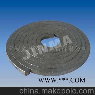 棉纱白油盘根油浸石棉盘根涂石墨图1