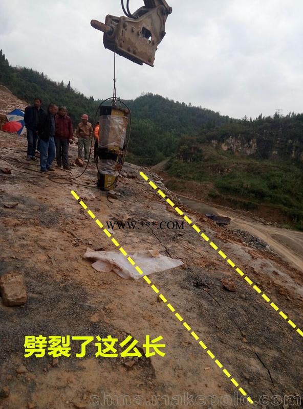 鹤壁  愚公斧 劈裂机 高性能高效率 厂家低价热销图4
