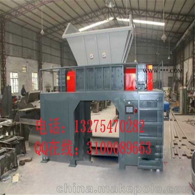 环保高效双轴撕碎机 大型金属撕碎机兴亚图2