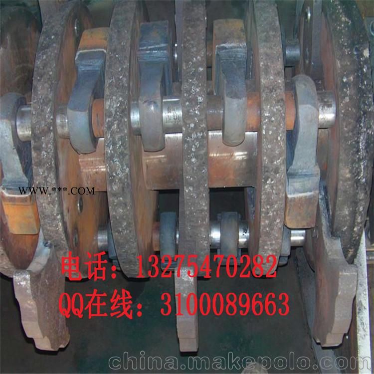 多功能金属撕碎机 废铁压块破碎机兴亚图3