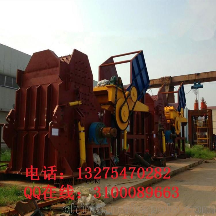兴亚厂家定制废钢破碎机 铝合金门窗自行车金属破碎机图3
