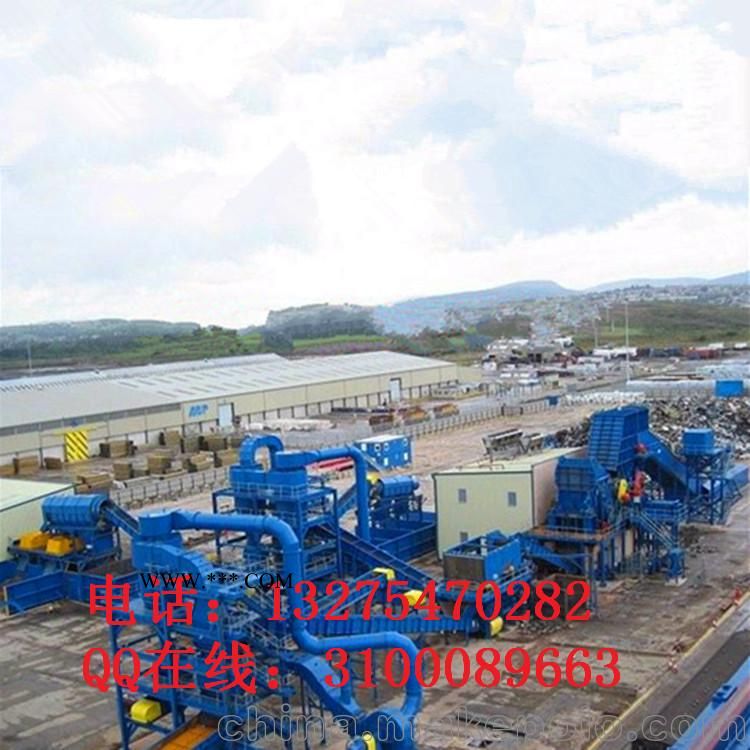 龙骨条金属破碎机 粉碎汽车顶废钢破碎机兴亚图2