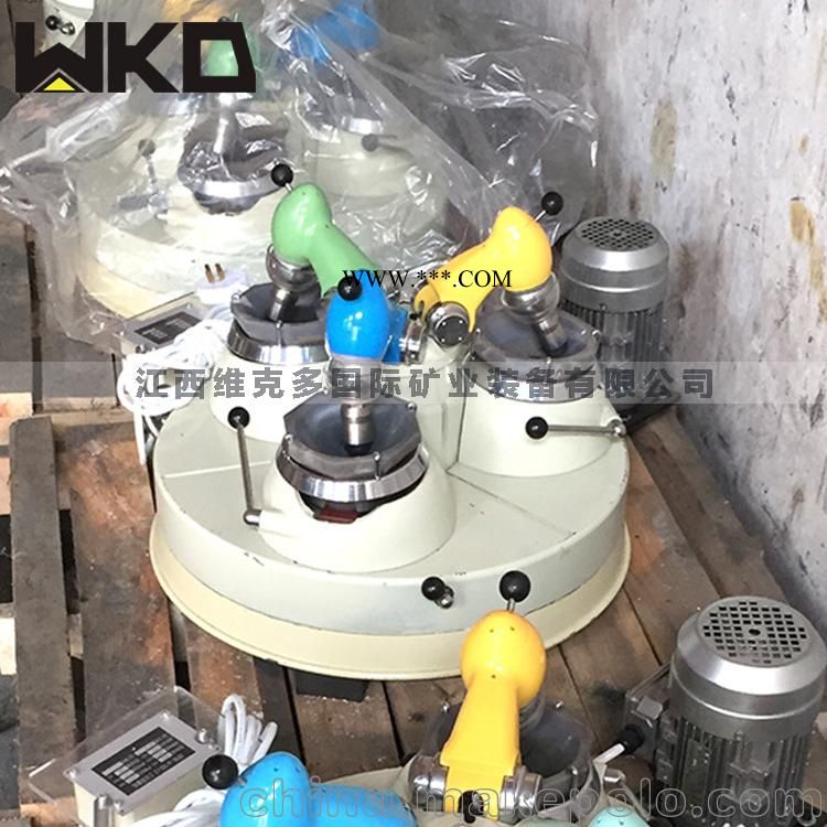 河南供应三头研磨机 化验样品细磨机 实验室小型研磨机图4