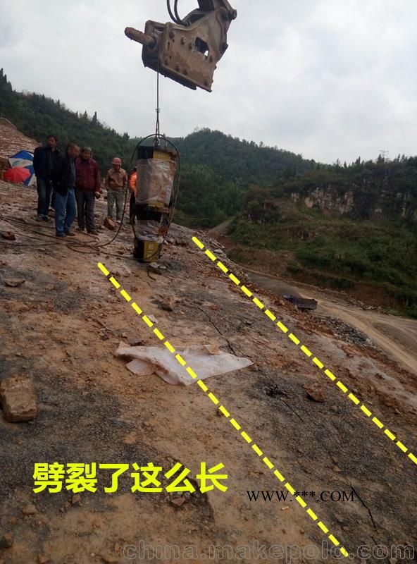 滨州  愚公斧 劈裂机 高性能高效率 厂家低价热销图2