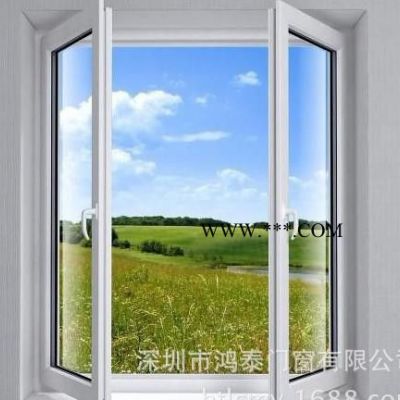 深圳铝合金平开窗 断桥铝合金平开窗 中空玻璃隔音窗 别墅平开