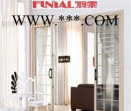 深圳厨房铝合金推拉门 厨房平开门 铝合金门窗中空玻璃移门图2