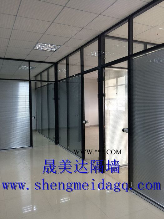 晟美达厂家供应南宁防火玻璃隔墙，南宁青秀区高隔墙，青秀区高隔墙价格图5
