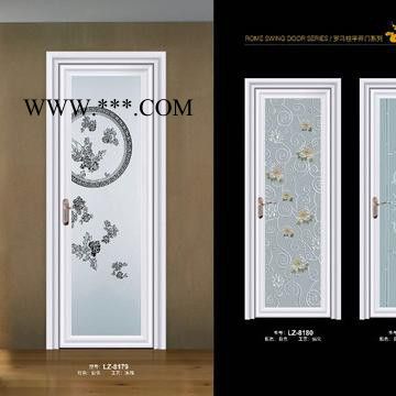 龙尊门窗佛山厂家 定做铝合金平开门中空玻璃卫生间门双包套隔音隔热图2