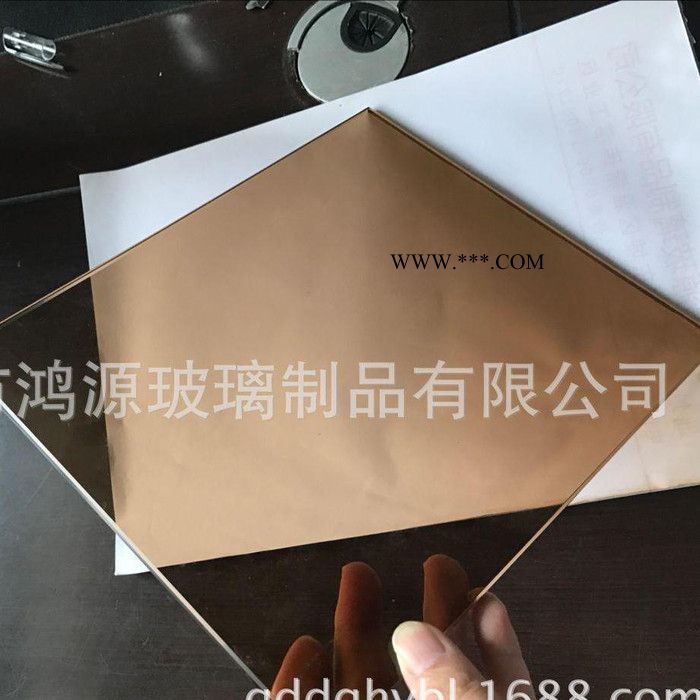 东莞玻璃加工厂 专业生产加工 5MM金茶玻钢化玻璃 茶色玻璃图2