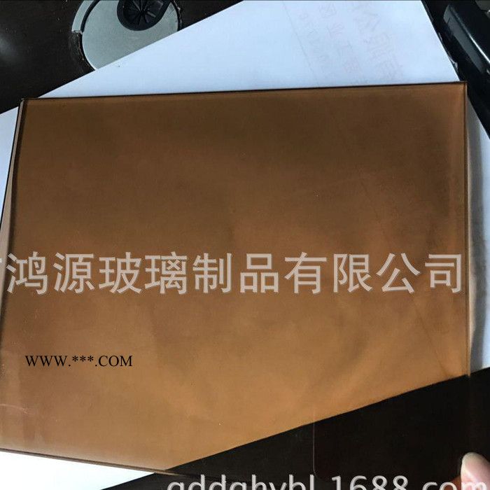 东莞玻璃加工厂 专业生产加工 5MM金茶玻钢化玻璃 茶色玻璃图3