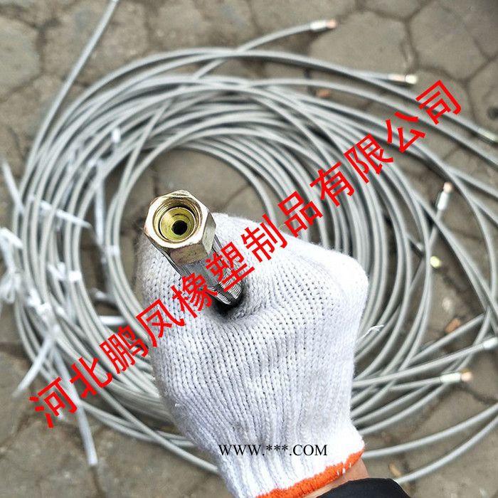 鹏凤F4 铁氟龙管供应打胶机四氟管总成钢编管中空玻璃走胶管进口打胶机配件图3