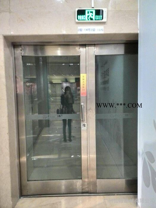 海南304不锈钢防火玻璃门、玻璃防火门图3