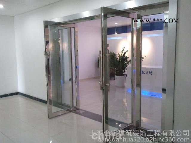 上海不锈钢防火玻璃门防盗门防火窗隔音门图3