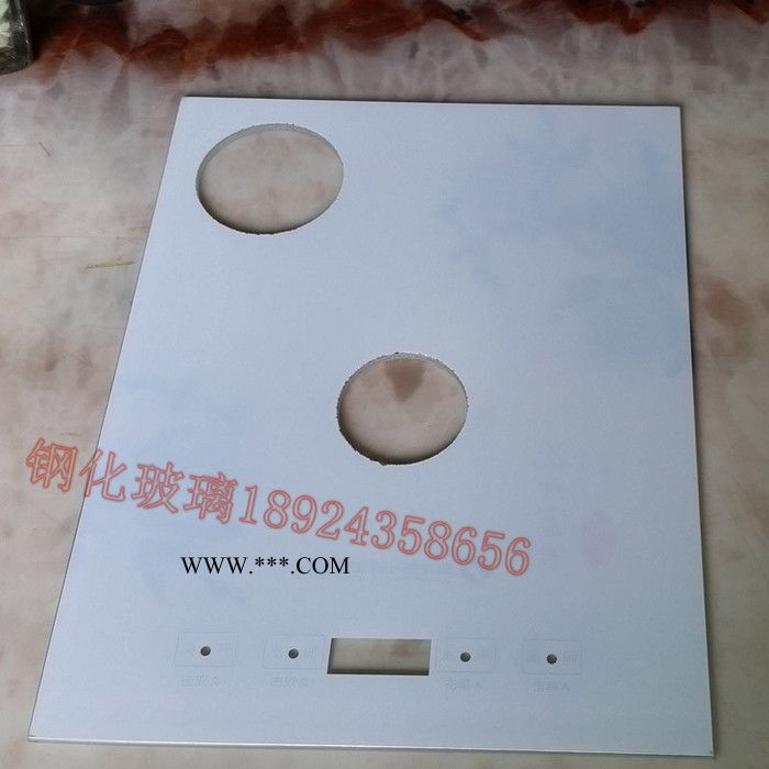 专业供应电器面板玻璃钢化玻璃钻孔玻璃电器控制开关玻璃图3