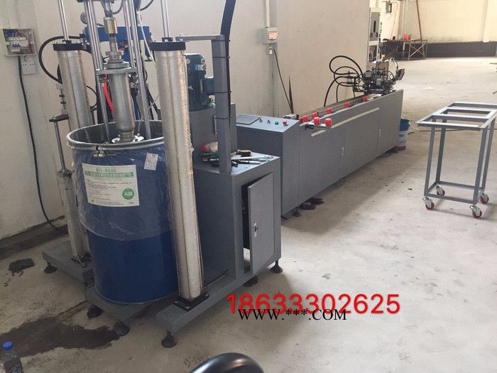 中空玻璃自动打胶机涂胶机卧式自动打胶机省时省力双组份打胶机图4