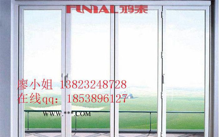 深圳专业生产断桥推拉折叠门 时尚中空玻璃包边折叠门窗 价格图1
