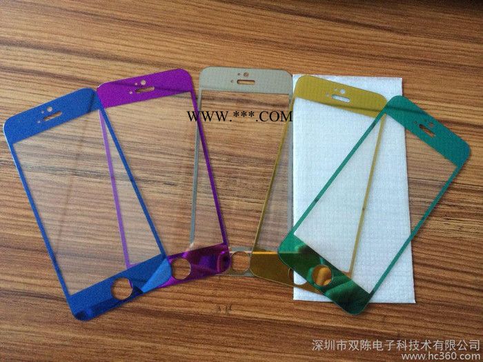 供应彩色钢化玻璃 IPHONE 5S图2