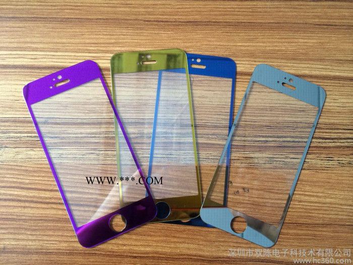 供应彩色钢化玻璃 IPHONE 5S图1