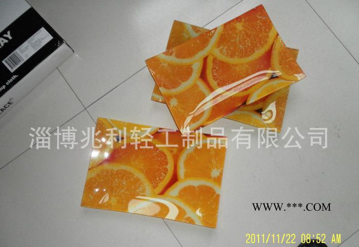 本厂钢化玻璃餐具，酒店用钢化玻璃盘，安全实用，抗摔耐热图2