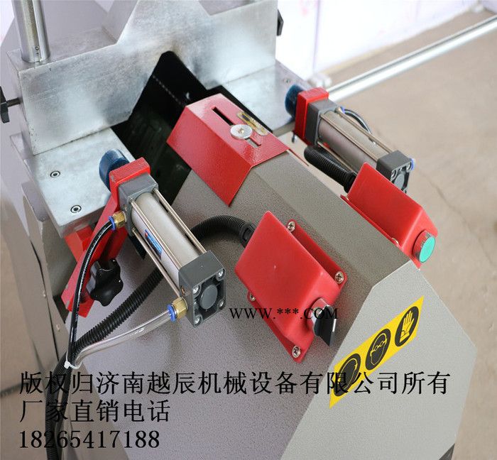 厂家供应南京塑钢门窗设备，塑钢V型锯价格，塑钢门窗加工设备厂家，中空玻璃加工设备，雕刻机设备图4