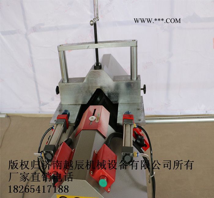 厂家供应南京塑钢门窗设备，塑钢V型锯价格，塑钢门窗加工设备厂家，中空玻璃加工设备，雕刻机设备图6