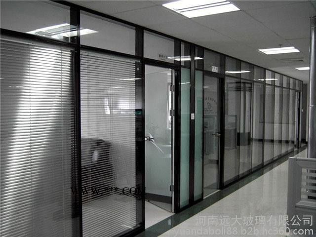 郑州中空百叶玻璃 内置百叶中空玻璃 河南远大图2