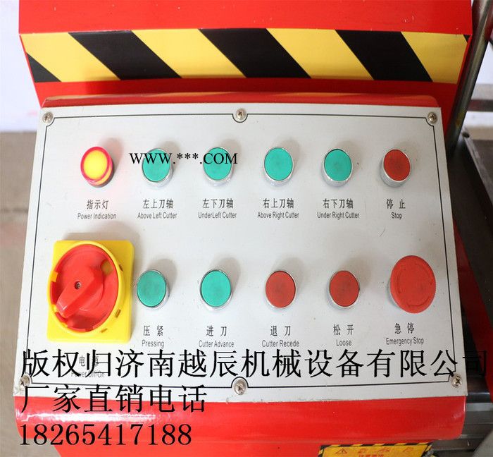辽宁东港市供应铝合金门窗加工设备，东港市新五刀大端面铣床价格，中空玻璃加工设备， 断桥铝设备图8