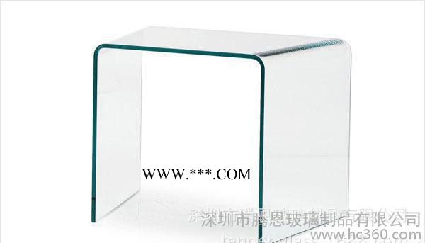 深圳腾恩来图来样定制加工弧形钢化玻璃热弯玻璃弯钢化玻璃
