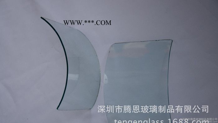 深圳腾恩来图来样定制加工弧形钢化玻璃热弯玻璃弯钢化玻璃图2